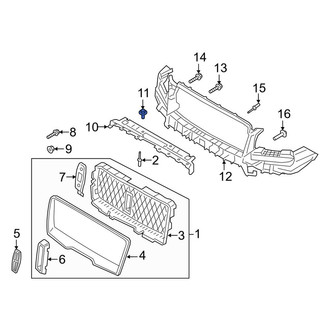 Lincoln OE - Radiator Support Panel Bolt