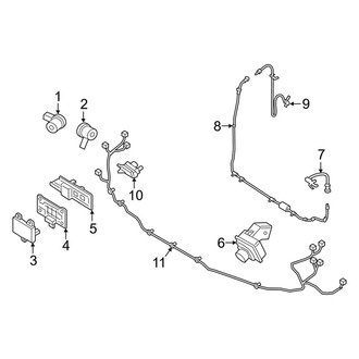 Lincoln OE - Front Bumper & Grille - Electrical Components