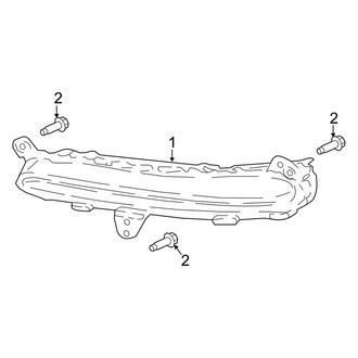 Lincoln OE - Front Lamps - Daytime Running Lamp Components