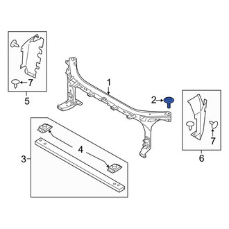 Lincoln OE - Radiator Support Panel Bolt