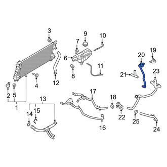 Lincoln OE - Engine Coolant Pipe