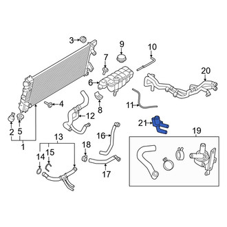 Lincoln OE - HVAC Heater Control Valve