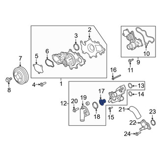 Lincoln OE - Engine Coolant Thermostat