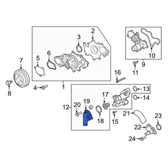 Lincoln OE - Engine Coolant Thermostat Kit