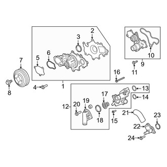 Lincoln OE - Cooling - Water Pump