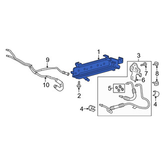 Lincoln OE - Automatic Transmission Oil Cooler