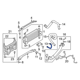 Lincoln OE - Intercooler Pipe