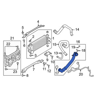 Lincoln OE - Intercooler Pipe