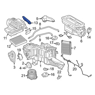 Lincoln OE - Cabin Air Filter Cover