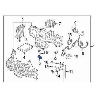 Lincoln OE - Rear A/C Expansion Valve