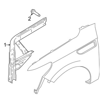 Lincoln OE - Fender - Structural Components & Rails