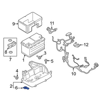 Lincoln OE - Battery Tray Nut