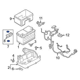 Lincoln OE - Battery Hold Down