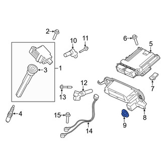 Lincoln OE - Engine Control Module (ECM) Nut