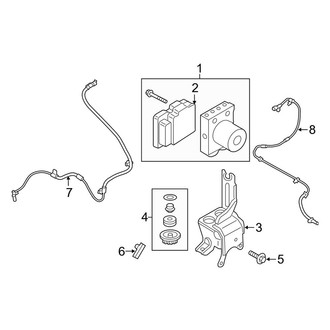 Lincoln OE - Electrical - ABS Components
