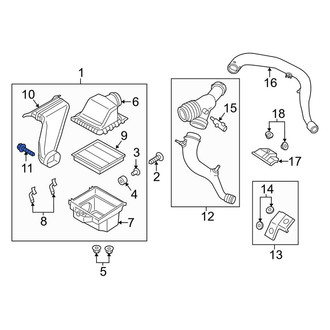 Lincoln OE - Air Filter Housing Screw