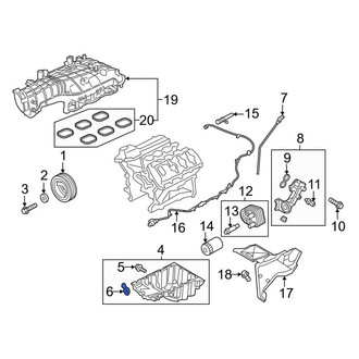 Lincoln OE - Engine Oil Drain Plug Gasket