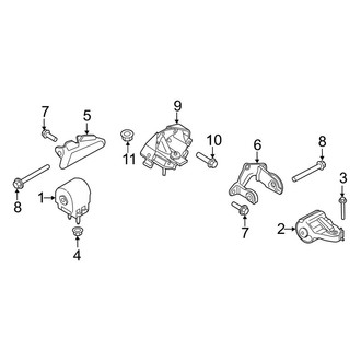 Lincoln OE - Engine & Transmission Mounting