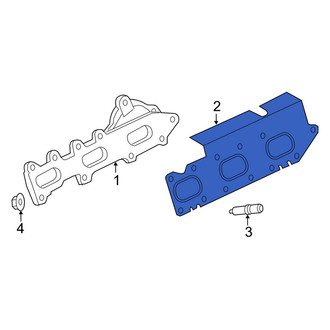 Lincoln OE - Left Exhaust Manifold Gasket