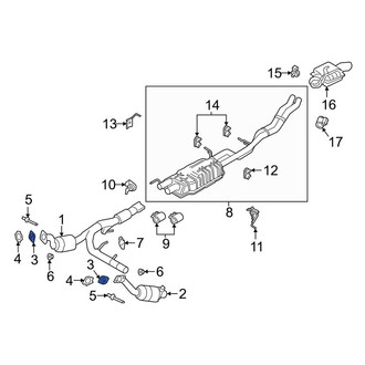 Lincoln OE - Catalytic Converter Flange