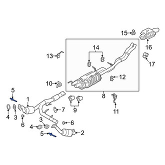 Lincoln OE - Catalytic Converter Stud