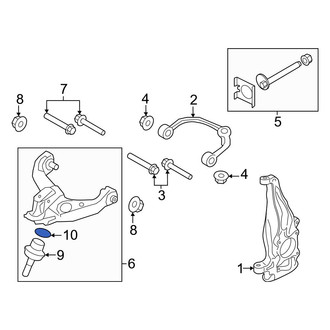 Lincoln OE - Suspension Ball Joint Snap Ring