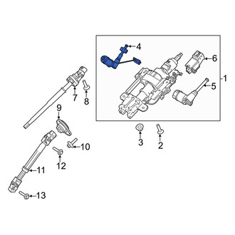 Lincoln OE - Steering Column Tilt Motor