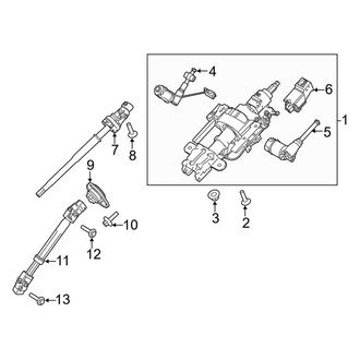 Lincoln OE - Steering Column Assembly