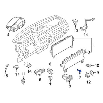 Lincoln OE - Instrument Cluster Screw