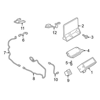 Lincoln OE - Instrument Panel - Navigation System Components