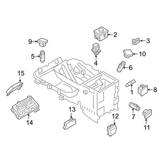 Lincoln OE - Front Console (Electrical Components)