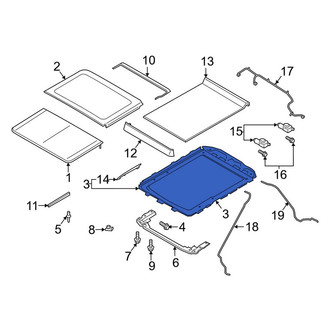 Lincoln OE - Sunroof Frame