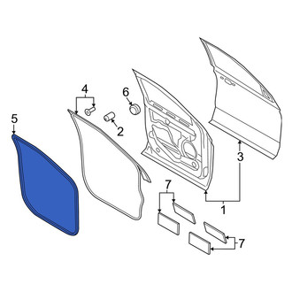 Lincoln OE - Front Left Inner Door Seal