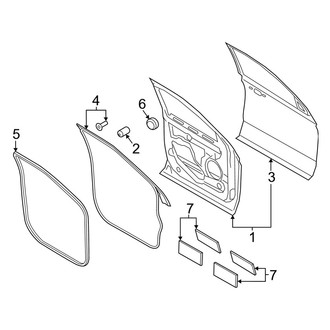Lincoln OE - Front Door - Door & Components