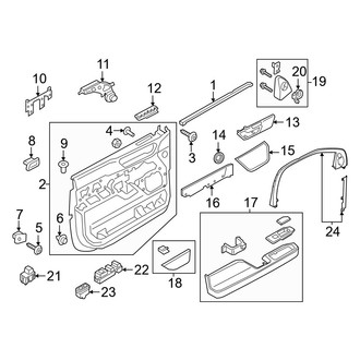 Lincoln OE - Front Door - Interior Trim