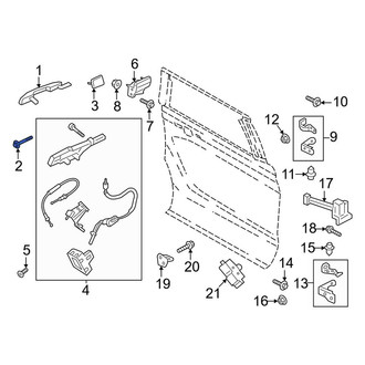 Lincoln OE - Outer Exterior Door Handle Bolt