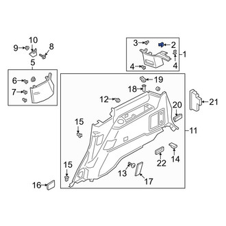 Lincoln OE - Roof Opening Trim Clip