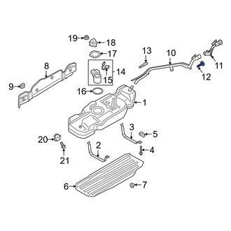 Lincoln OE - Floor Pan Bracket Screw