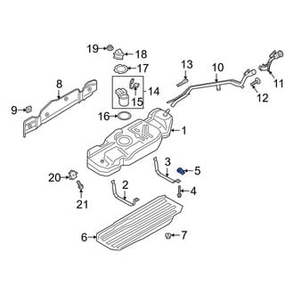 Lincoln OE - Fuel Tank Strap Nut