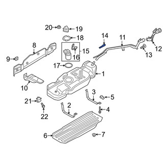 Lincoln OE - Fuel Filler Neck Adapter