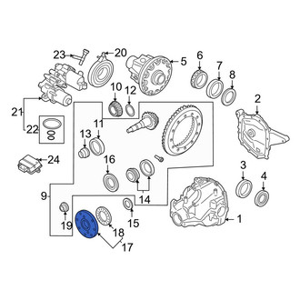 Lincoln OE - Rear Drive Shaft Pinion Yoke