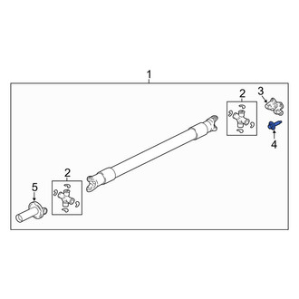 Lincoln OE - Drive Shaft Flange Yoke Bolt
