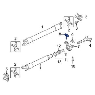 Lincoln OE - Drive Shaft Center Support Bolt
