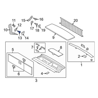 Lincoln OE - Tie Down Hook Screw
