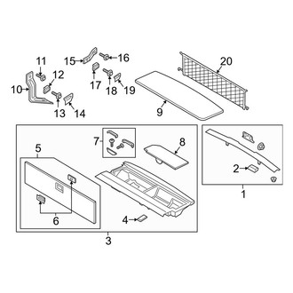 Lincoln OE - Rear Body & Floor - Interior Trim (Black Label / Premiere / Select)