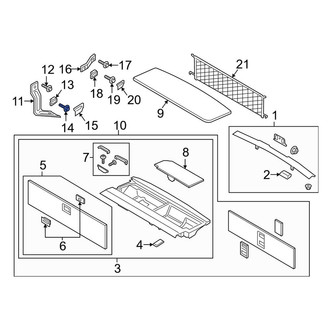 Lincoln OE - Tie Down Hook Screw