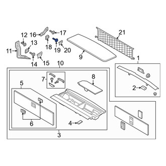 Lincoln OE - Tie Down Hook Screw
