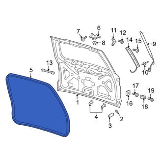 Lincoln OE - Rear Hatch Seal