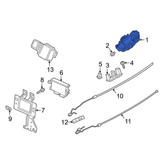 Lincoln OE - Rear Liftgate Latch