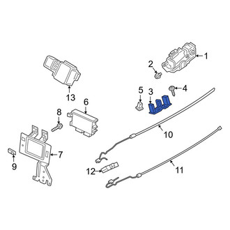 Lincoln OE - Rear Liftgate Lock Striker Plate